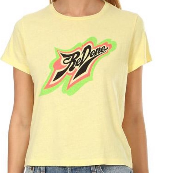 Re/Done Tops - Re/done graphic tee t-shirt top M